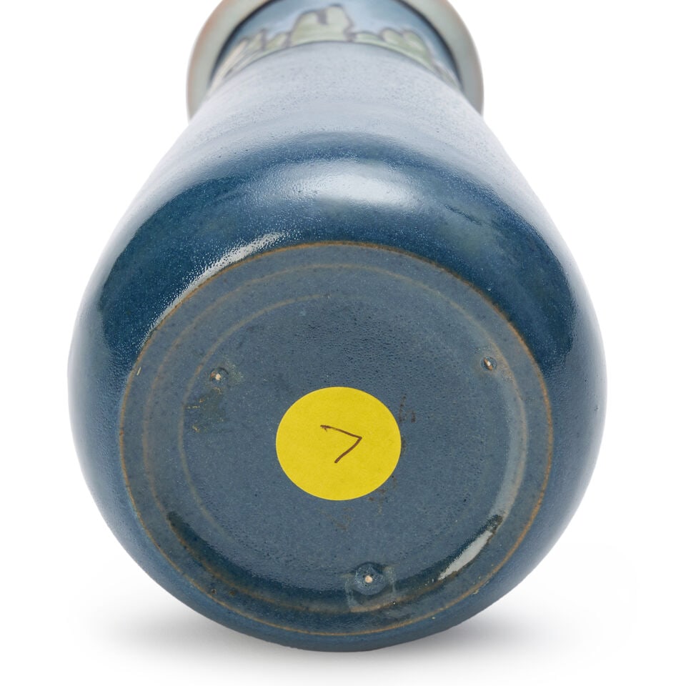 SATURDAY EVENING GIRLS VASE DECORATED WITH NARCISSUS Boston, Massachusetts, early 20th century, ... - 2