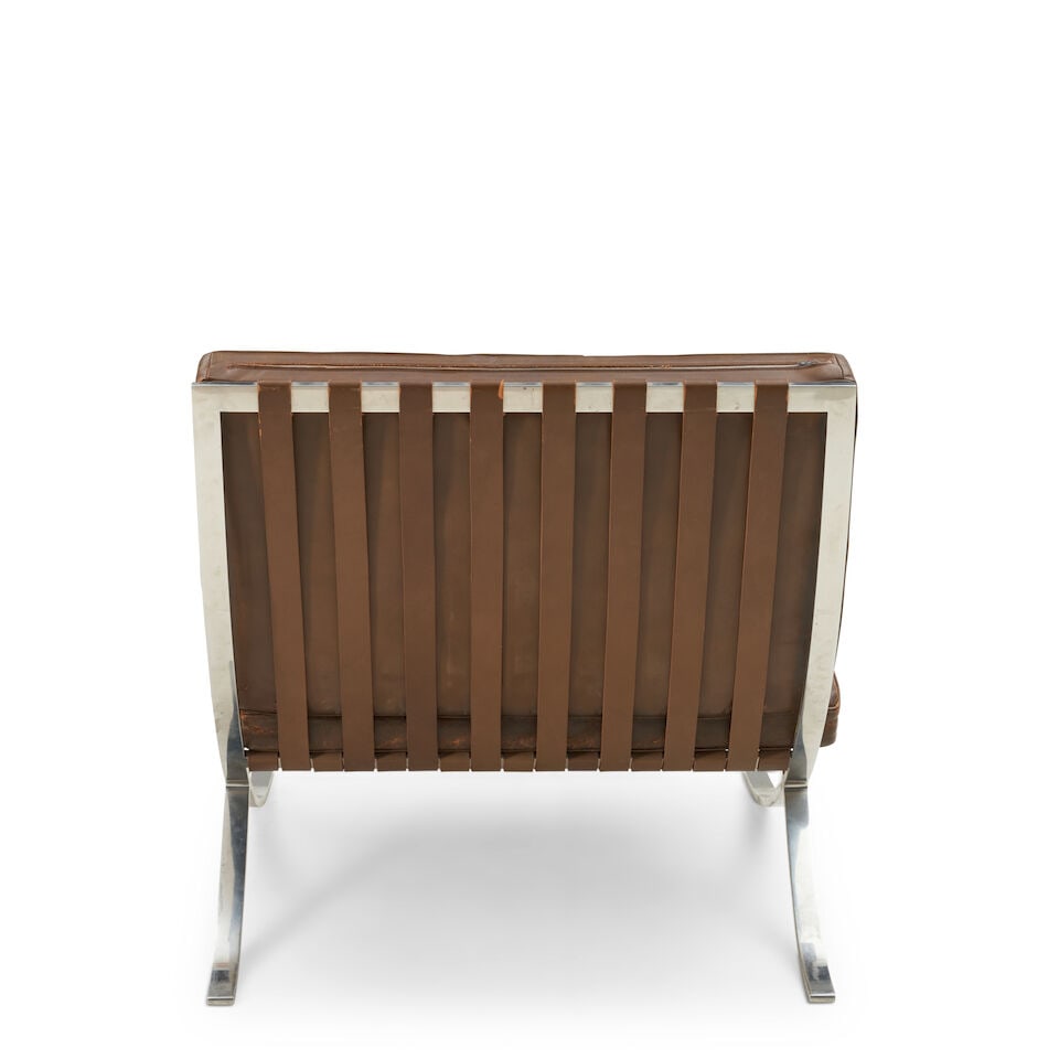 LUDWIG MIES VAN DER ROHE (1886-1969) FOR KNOLL ASSOCIATES 'BARCELONA' CHAIR United States, desig... - 2