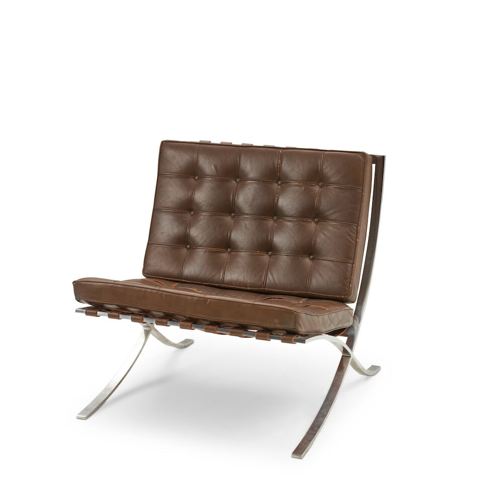 LUDWIG MIES VAN DER ROHE (1886-1969) FOR KNOLL ASSOCIATES 'BARCELONA' CHAIR United States, desig... - 3