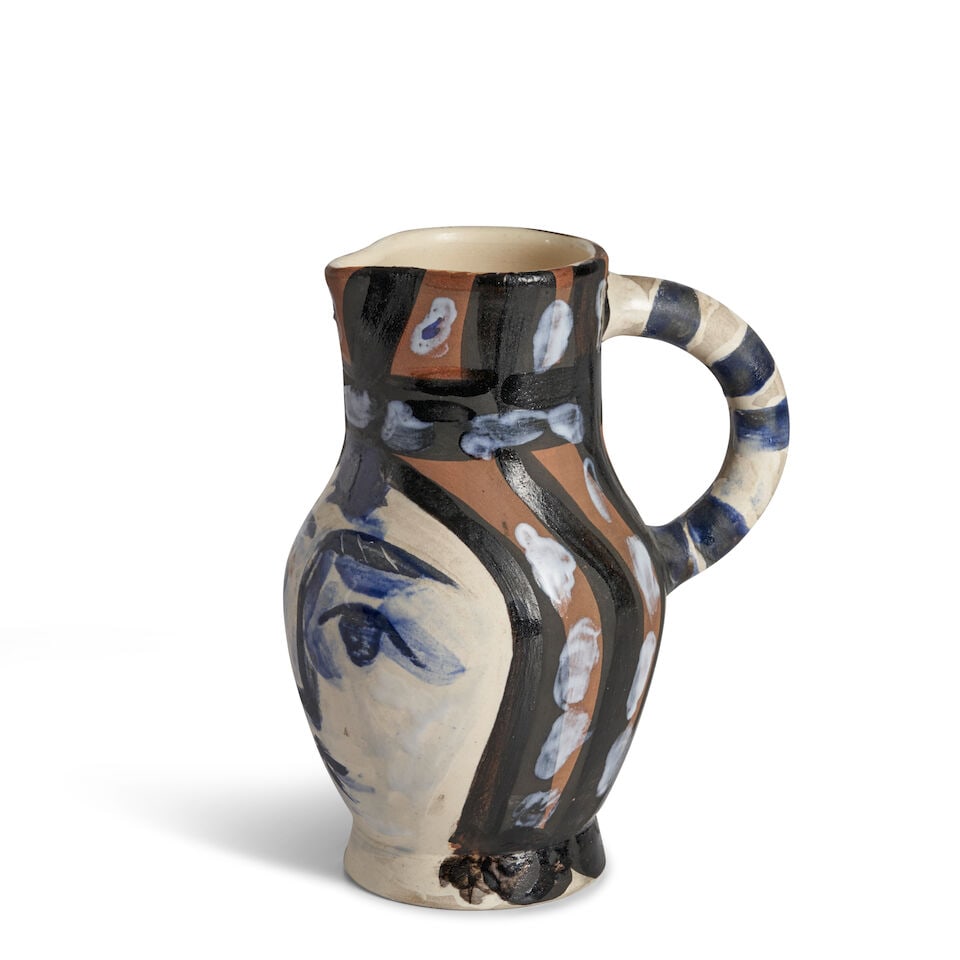 PABLO PICASSO (SPANISH, 1881-1973) Tête peinte (Ramié 212) Conceived in 1953 and execu... - 6