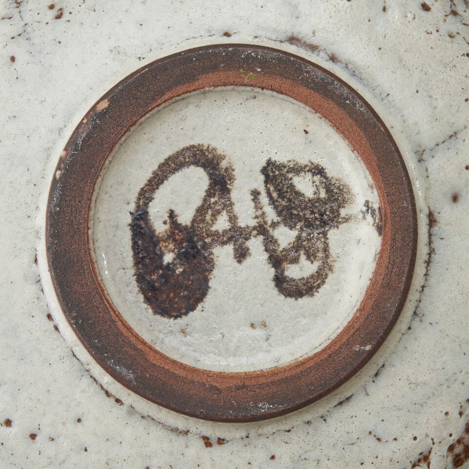 EIGHT GUSTAVE REYNAUD (1915-1972) ITEMS Vallauris, c. 1960, glazed earthenware, all with maker's... - 2