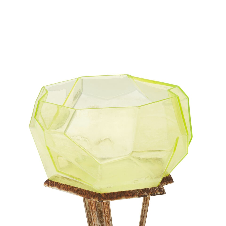 THOMAS W. MCCREARY FOR HOWELL CO. AND PHOENIX GLASS 'RUBA ROMBIC' AQUARIUM AND STAND United Stat... - 3