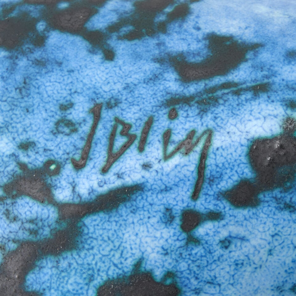 JACQUES BLIN (1920-1995) ZOOMORPHIC DISH France, c. 1955, glazed ceramic, incised mark 'J Blin,'... - 2