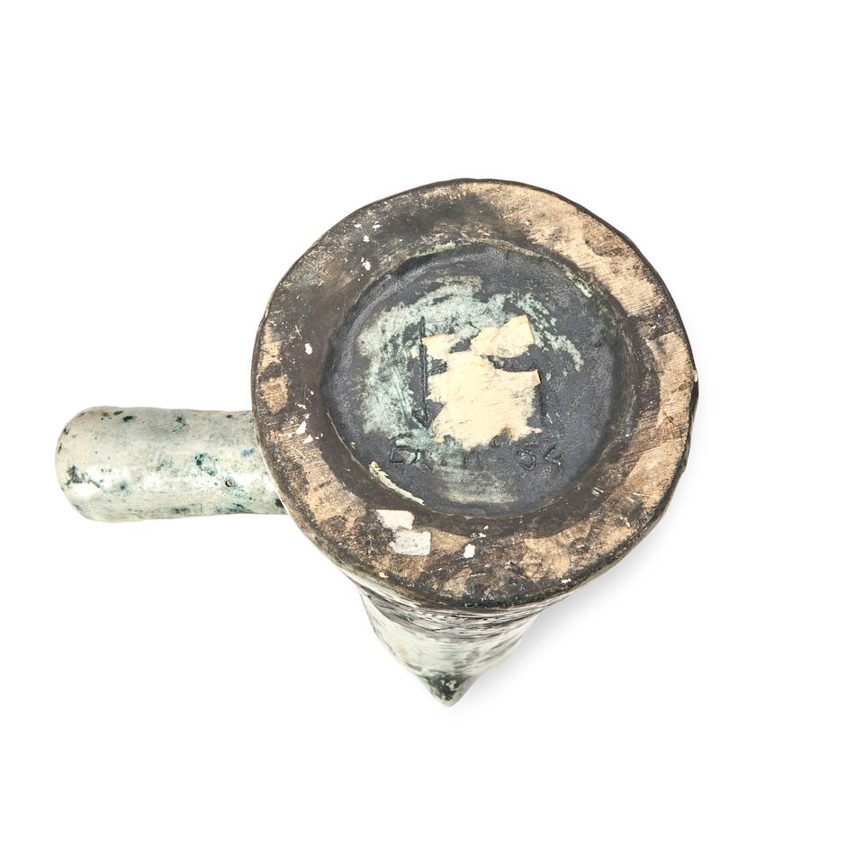 JACQUES BLIN (1920-1995) PITCHER France, c. 1955, glazed ceramic, incised mark 'J Blin Ex. No. 5... - 2