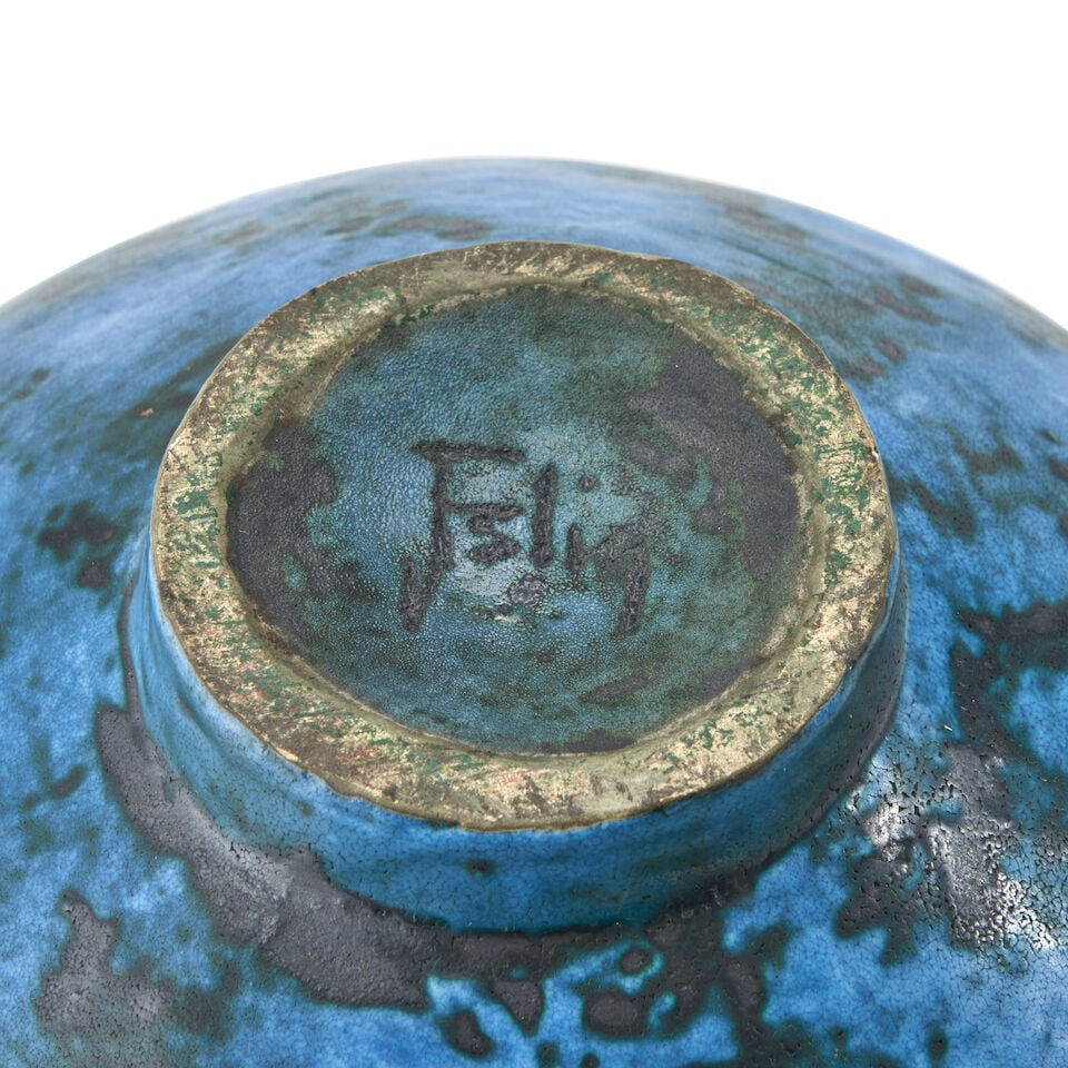 JACQUES BLIN (1920-1995) VASE France, c. 1960, incised and glazed ceramic, incised mark 'J. Blin... - 2