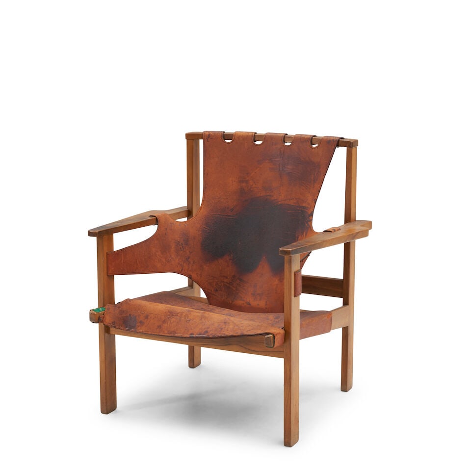 CARL-AXEL ACKING (1910-2001) FOR NORDISKA KOMPANIET 'TRIENNA' LOUNGE CHAIR Sweden, designed 1957... (1 of 3)