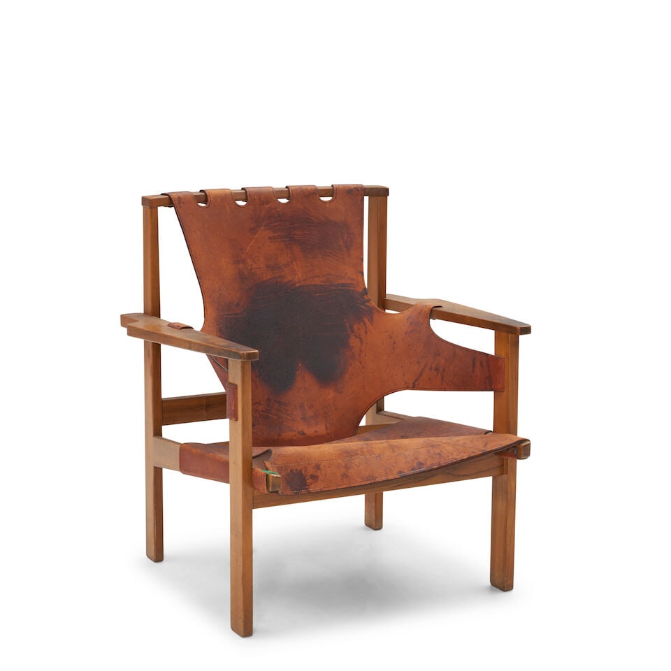 CARL-AXEL ACKING (1910-2001) FOR NORDISKA KOMPANIET 'TRIENNA' LOUNGE CHAIR Sweden, designed 1957... - 2