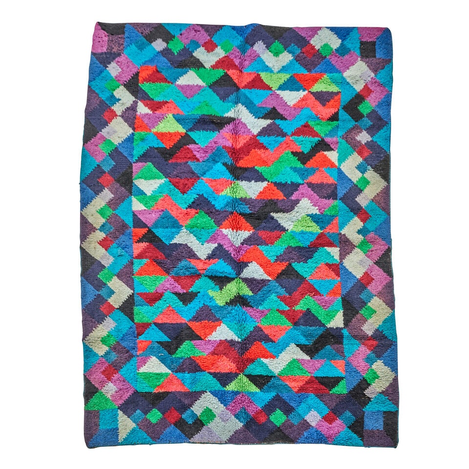 MISSONI RUG Italy, mid to late 20th century, 5 ft. 5 in. x 8 ft: MISSONI RUG Italy, mid to late 20th century, 5 ft. 5 in. x 8 ft For further information on this lot please visit Bonhams.com For further information about this lot please visit the lot listing