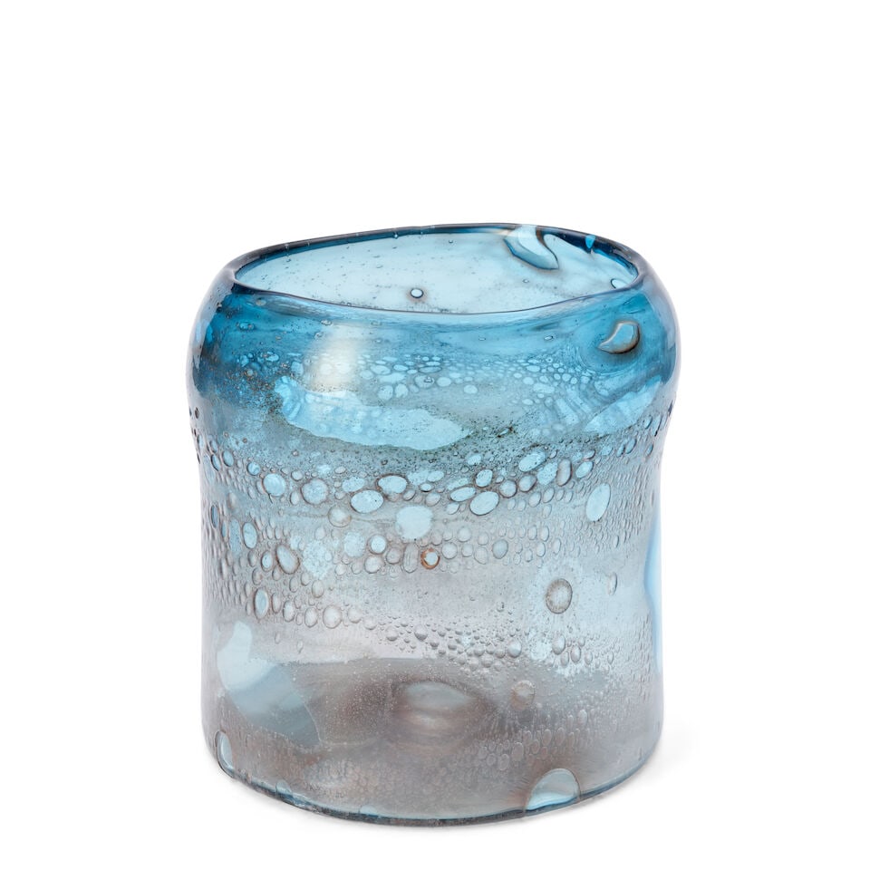 KAJ FRANCK (1911-1989) FOR NUUTAJÄRVI NOTSJÖ ART MATARA UNIQUE VASE circa 1970, blown ... (1 of 4)