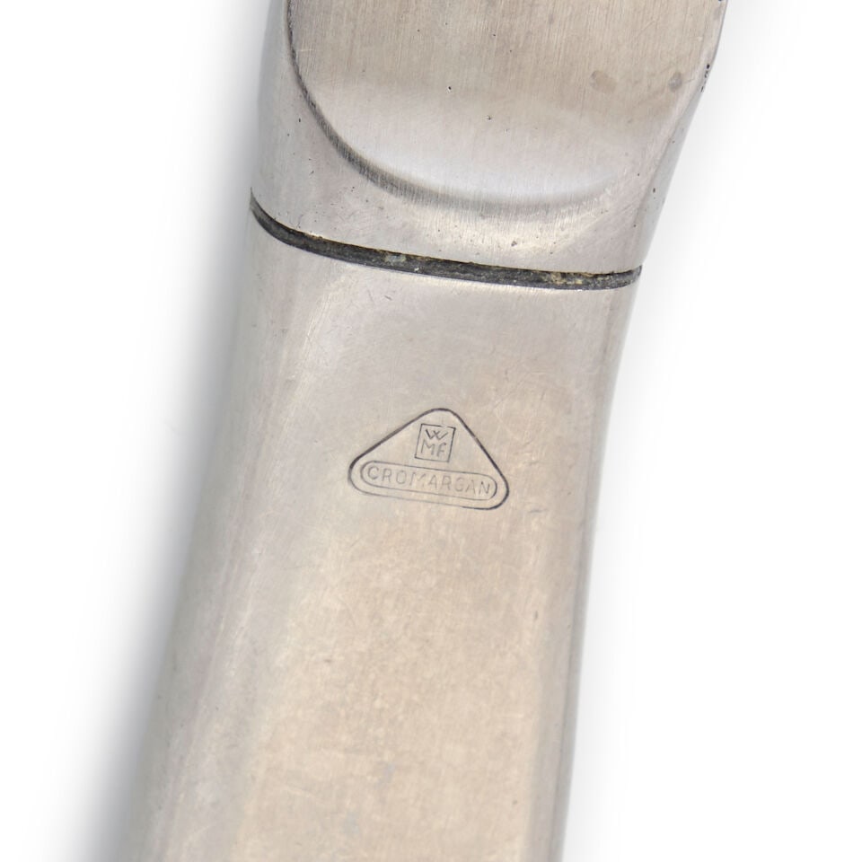 WILHELM WAGENFELD (1900-1990) FOR WMF 'FORM 3600' BRUSHED STAINLESS PARTIAL FLATWARE SERVICE Ge... - 2