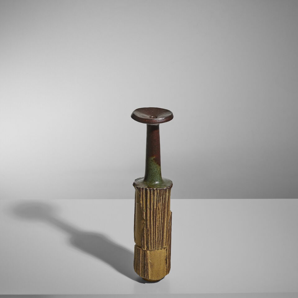 DIETER CRUMBIEGEL (B. 1938) VASE Germany, c. 1985glazed stoneware, incised with artist's cypherh... (1 of 3)