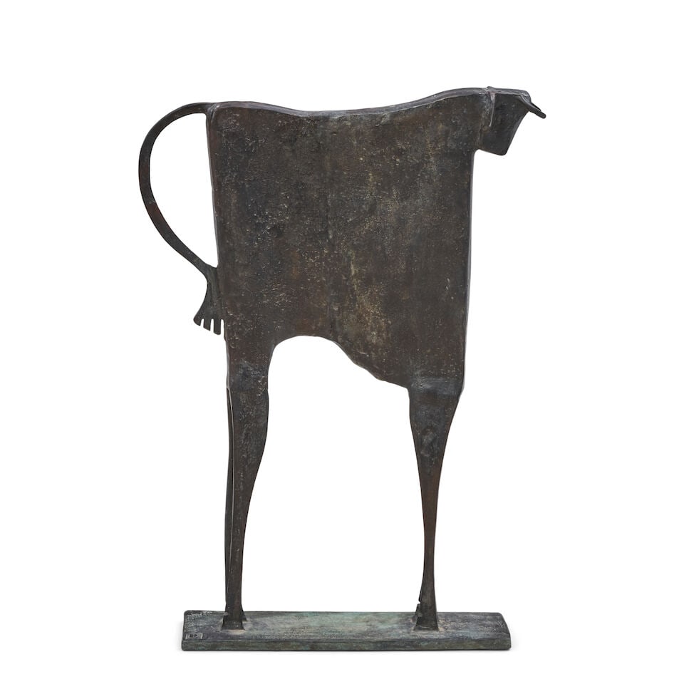 CARLOS MATA (1949-2008) 'TORO' Spain, late 20th century, bronze, incised mark 'Mata' and foundry... (1 of 3)