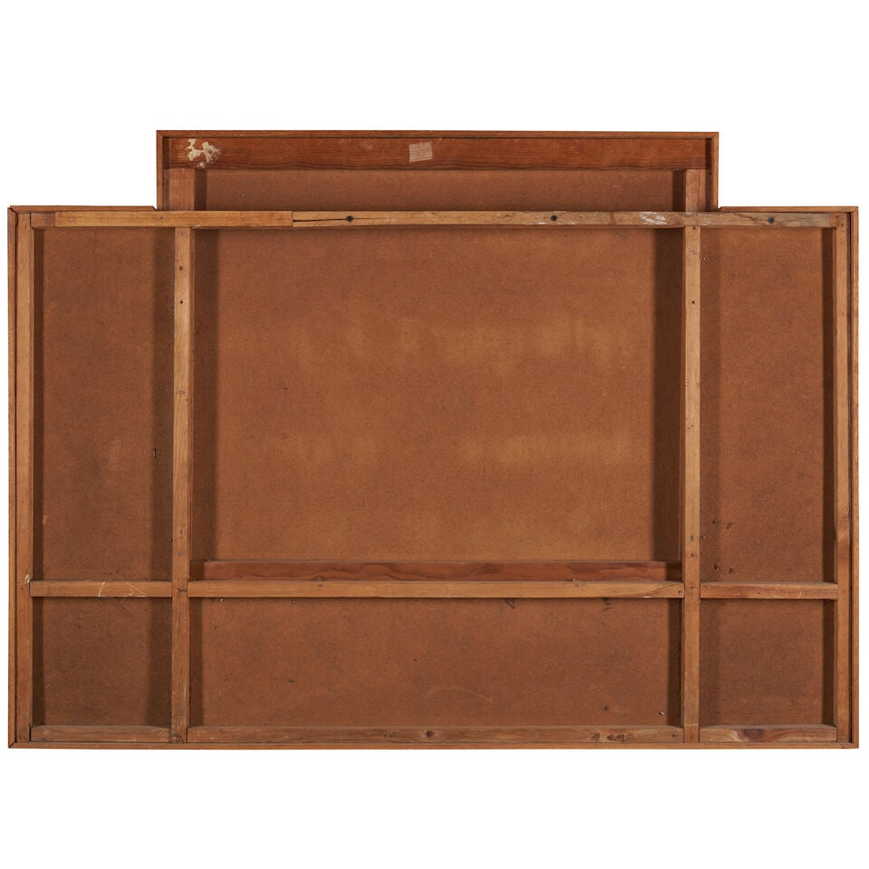 AMERICAN SCHOOL, 20TH CENTURY Urban Landscapesigned indistinctly 'Knack...' (lower left)acrylic... - 2