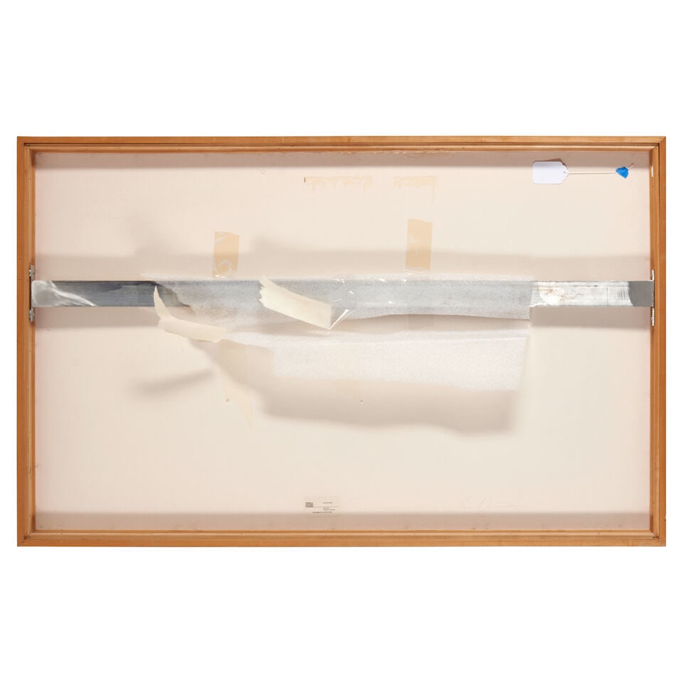 KEVIN BARRETT (B. 1962) WALL PANEL United States, c. 2000, silk screen on textured aluminum, sig... - 2