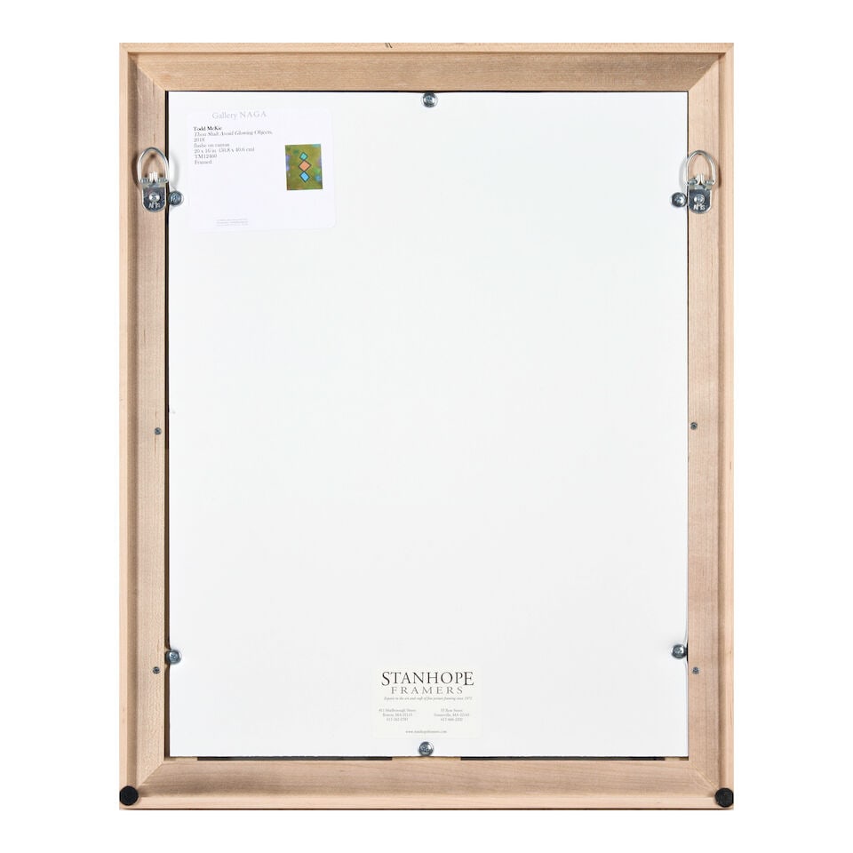 TODD STODDARD MCKIE (B. 1944) 'THOU SHALT AVOID GLOWING OBJECTS' Massachusetts, dated 2018, flas... - 2