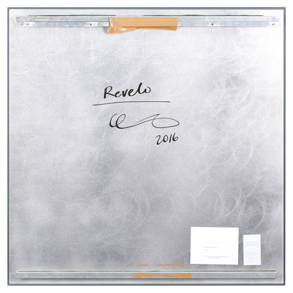 NICOLE CHESNEY (B. 1971) 'REVELO' Pawtucket, Rhode Island, dated 2016, oil on acid-etched and mi... - 2
