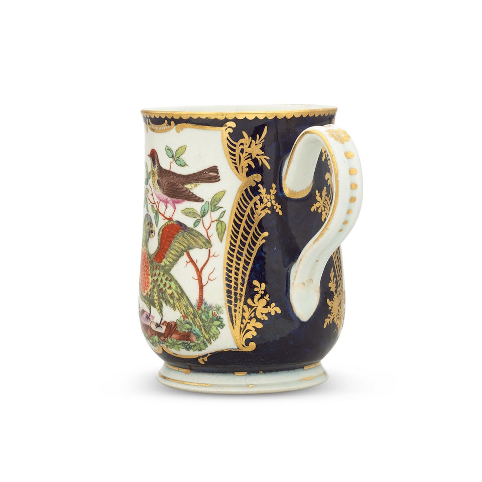 A rare Bow mug, circa 1775 - 2