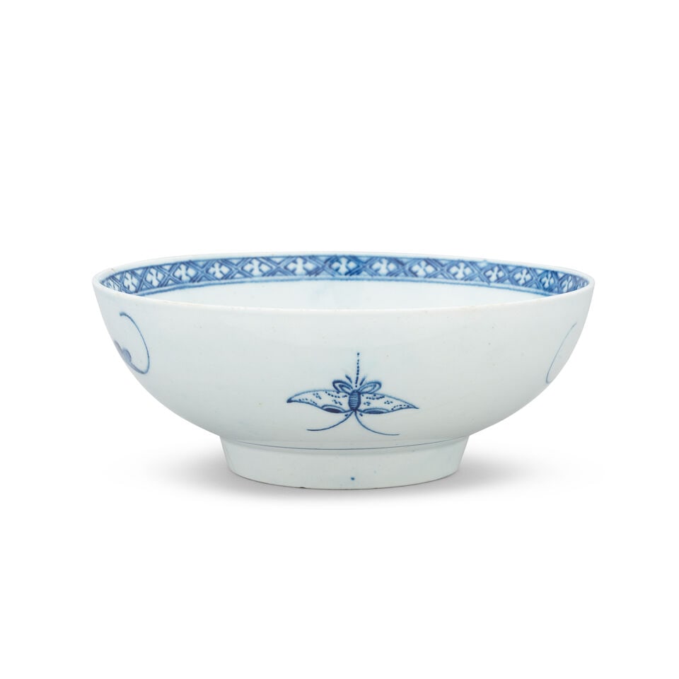 A documentary Bow bowl, dated 17th June 1763 - 3