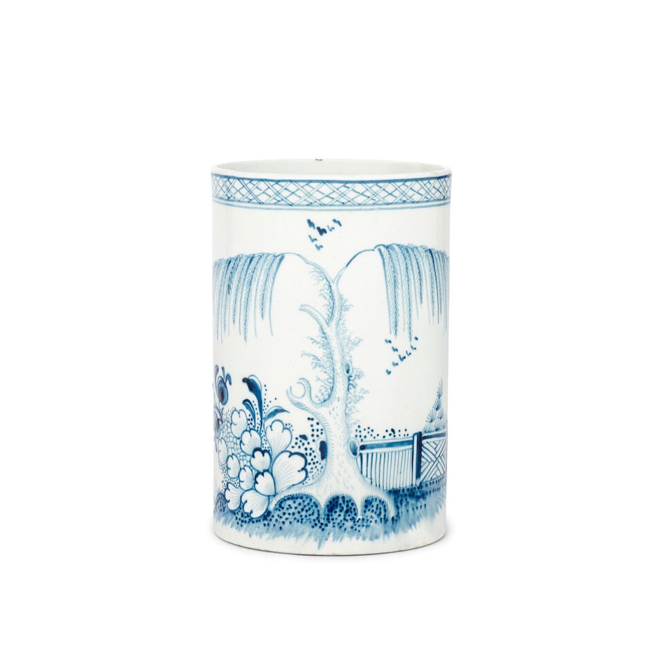 A Liverpool (Philip Christian) mug and two jugs, circa 1765-75 - 2