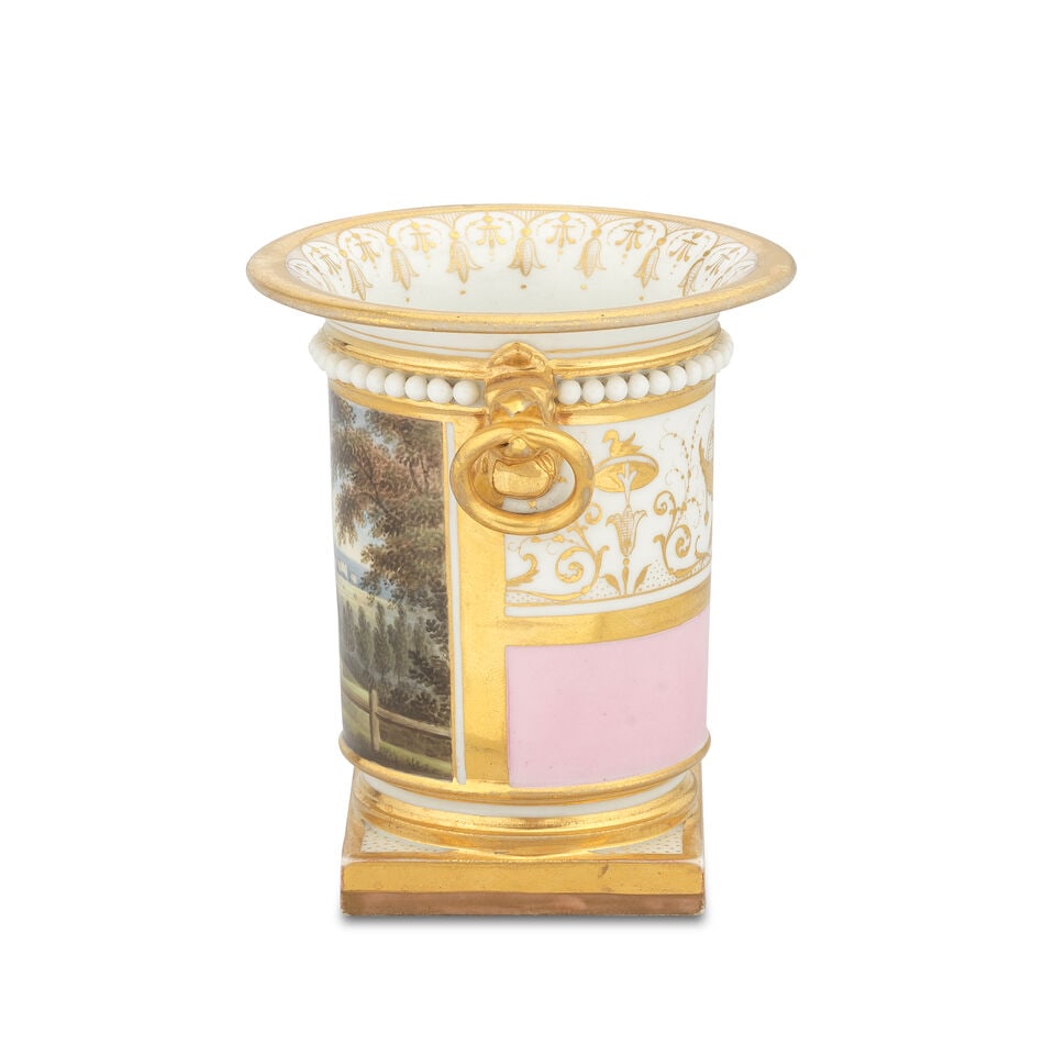 A fine Flight, Barr and Barr Worcester vase, circa 1820 - 3