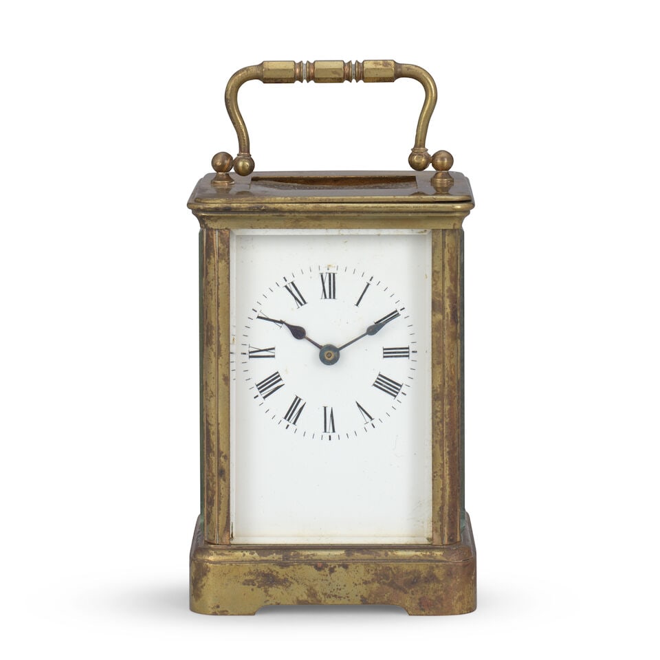 A early 20th century French carriage clock with unusual VAP platform escapement EGL (1 of 1)