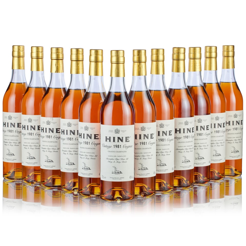 Hine Grande Champagne Cognac , 1981 (12x 70cl) (1 of 1)