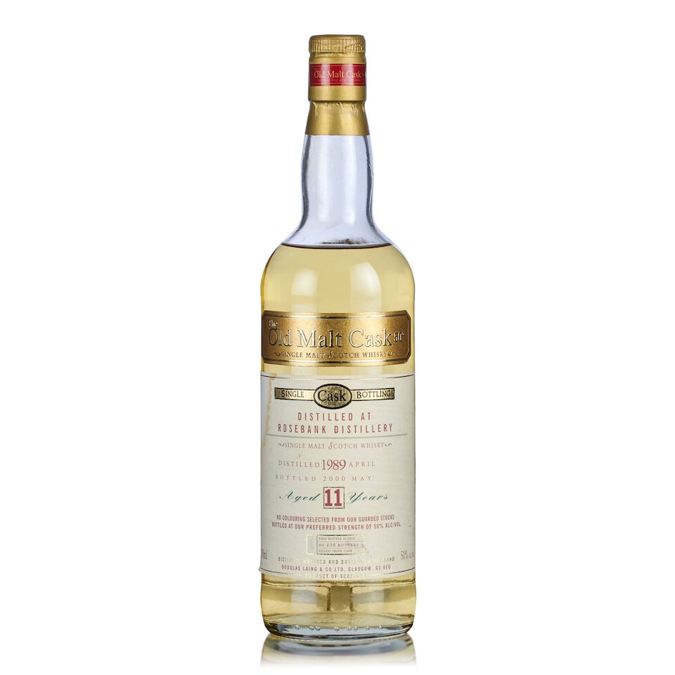Rosebank 11 Year Old, Old Malt Cask, 1989 (1x 70cl) (1 of 1)