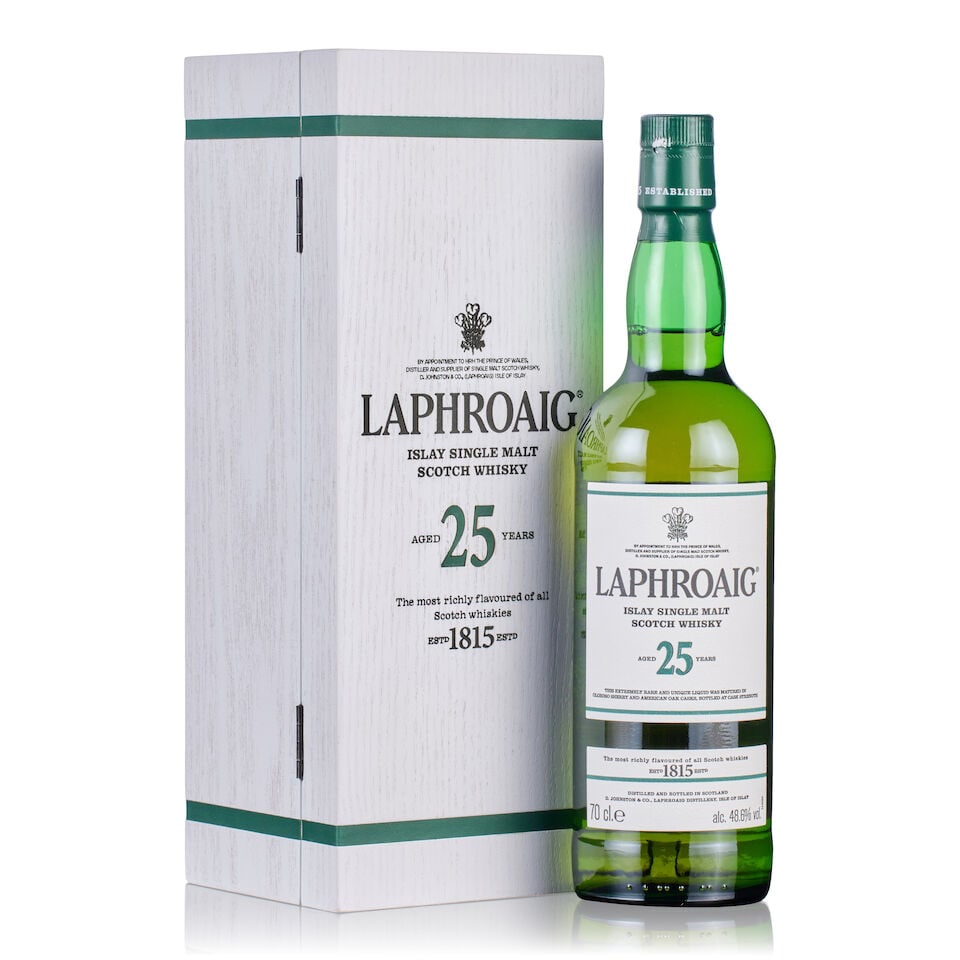 Laphroaig 25 Year Old (1x 70cl) (1 of 2)