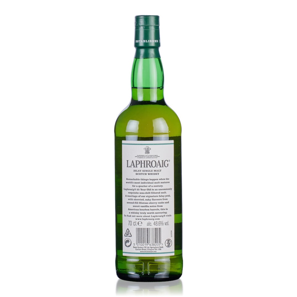 Laphroaig 25 Year Old (1x 70cl) - 2