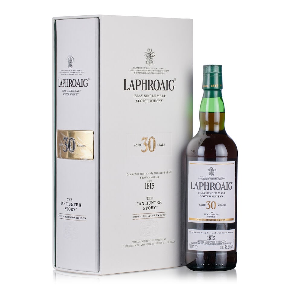 Laphroaig 30 Year Old The Ian Hunter Story Book 2: Building an Icon, 1989 (1x 70cl) (1 of 2)