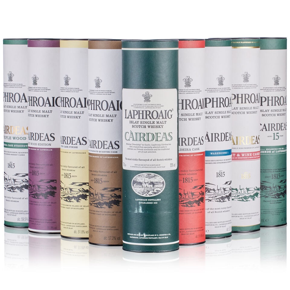 Laphroaig Cairdeas Origin (1x 70cl) Laphroaig Cairdeas 15 Year Old (1x 70cl) Laphroaig Cairdeas... - 3