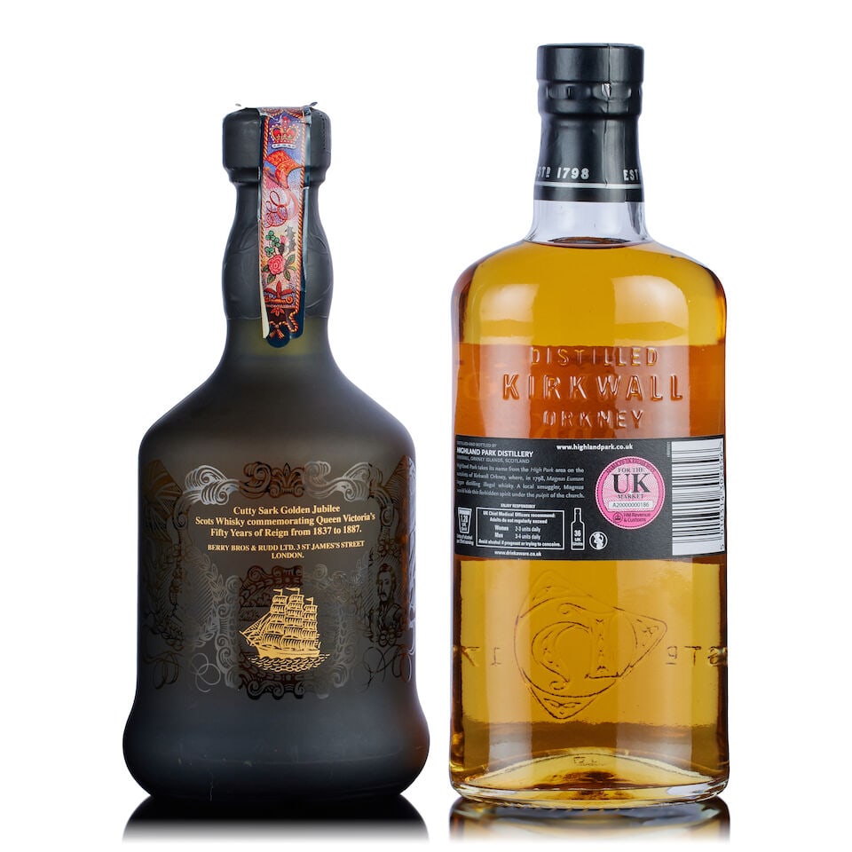 Cutty Sark Golden Jubilee (1x 70cl) Highland Park Hobbister (1x 70cl) - 2