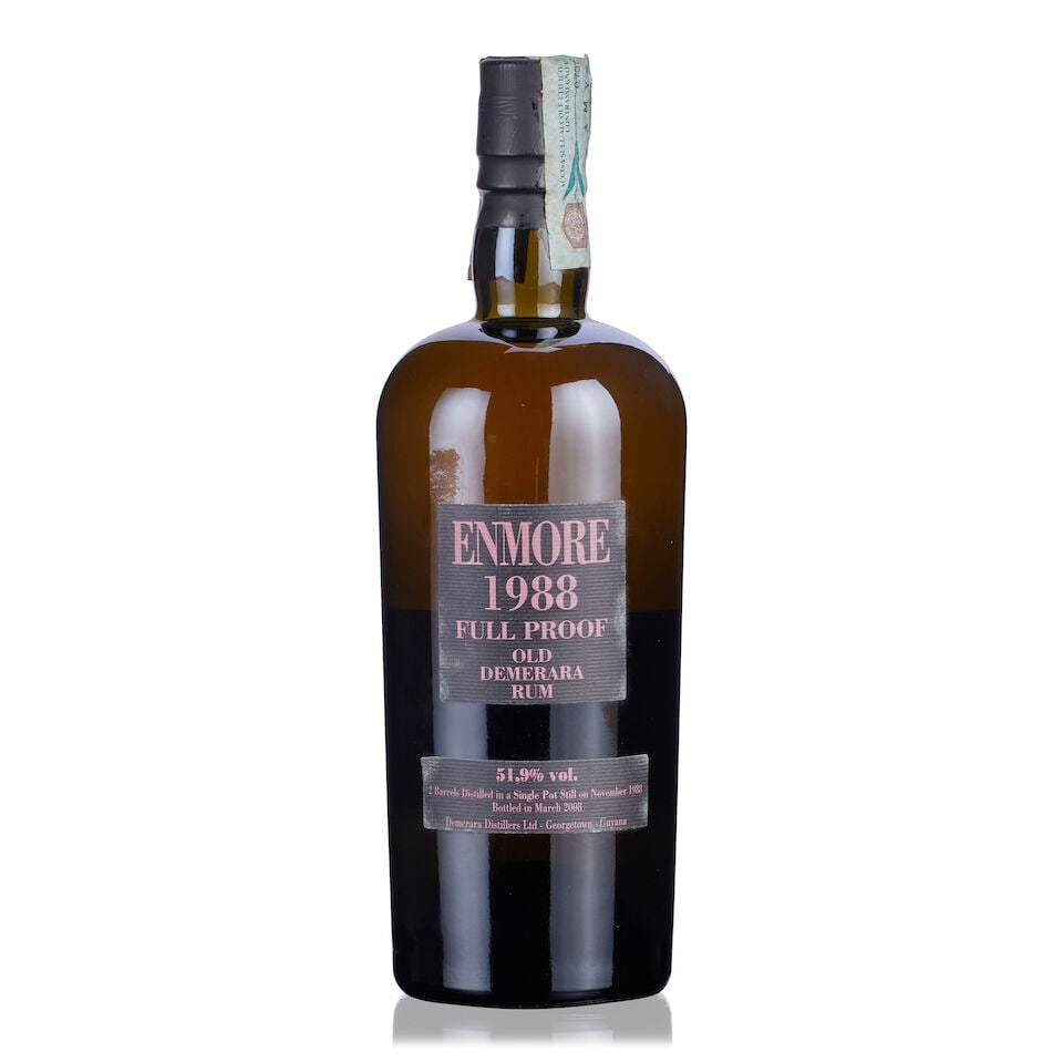 Enmore Full Proof Old Demerara Rum, 1988 (1x 70cl) (1 of 2)