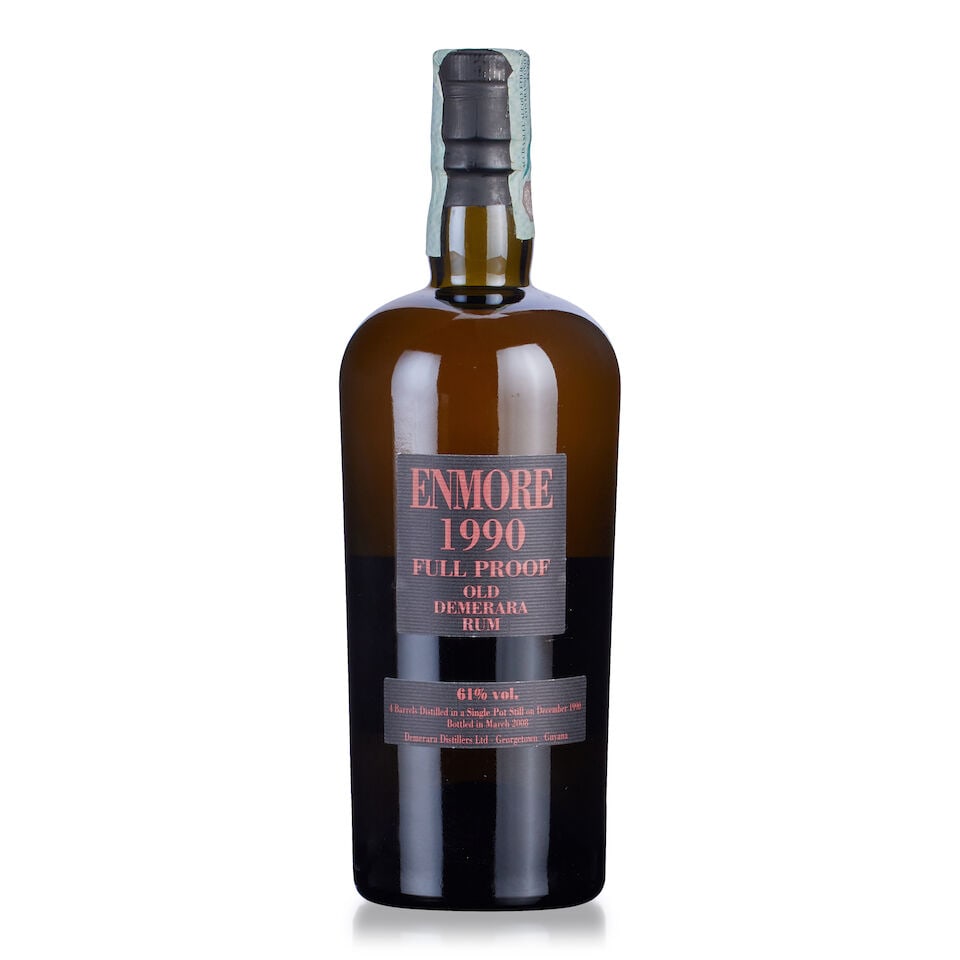 Enmore Old Demerara Rum 18 Year Old, 1990 (1x 70cl) (1 of 2)