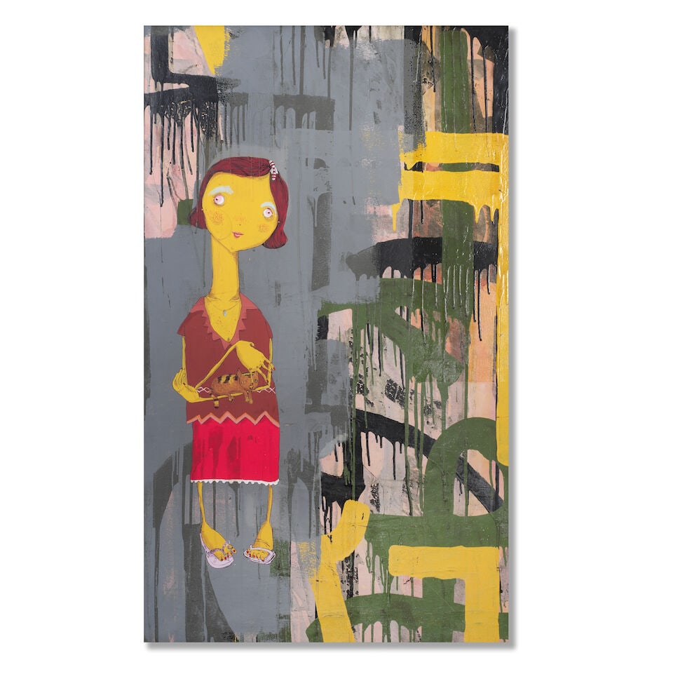 OS GEMEOS (B. 1974) Untitled (Painted in 2000) (1 of 3)