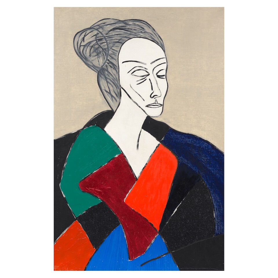 EVERLYN NICODEMUS (B. 1954) Untitled (Painted in 1992) (1 of 3)