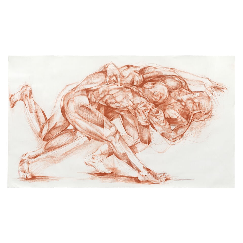 GRACE CARNEY (B. 1992) Drawing VII (Executed in 2022) (1 of 3)