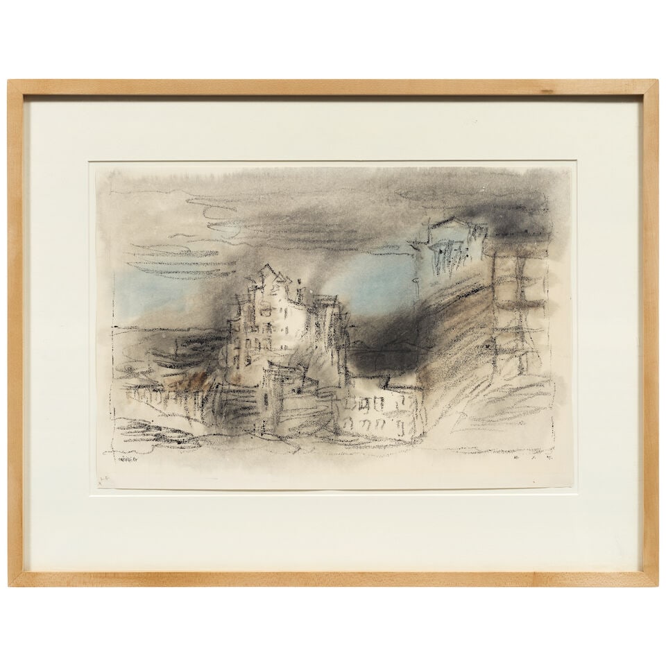 LYONEL FEININGER (1871-1956) Brooding Dusk (Executed on 25 October 1945) - 2