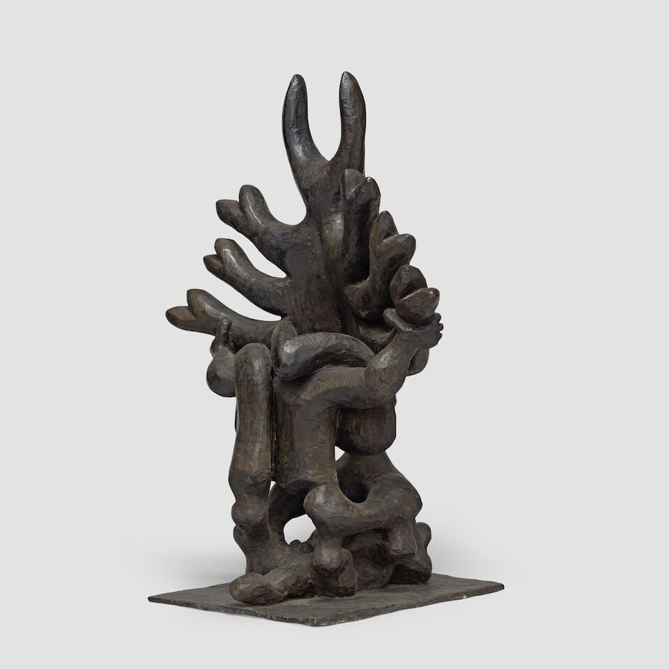 JACQUES LIPCHITZ (1891-1973) Exodus (Conceived in 1947, this bronze version cast by the Modern A... - 5
