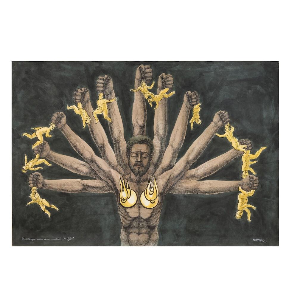 ESTERIO SEGURA MORA (B. 1970) Enseñanza sobre como compartir los hijos (Executed in 1996) (1 of 3)
