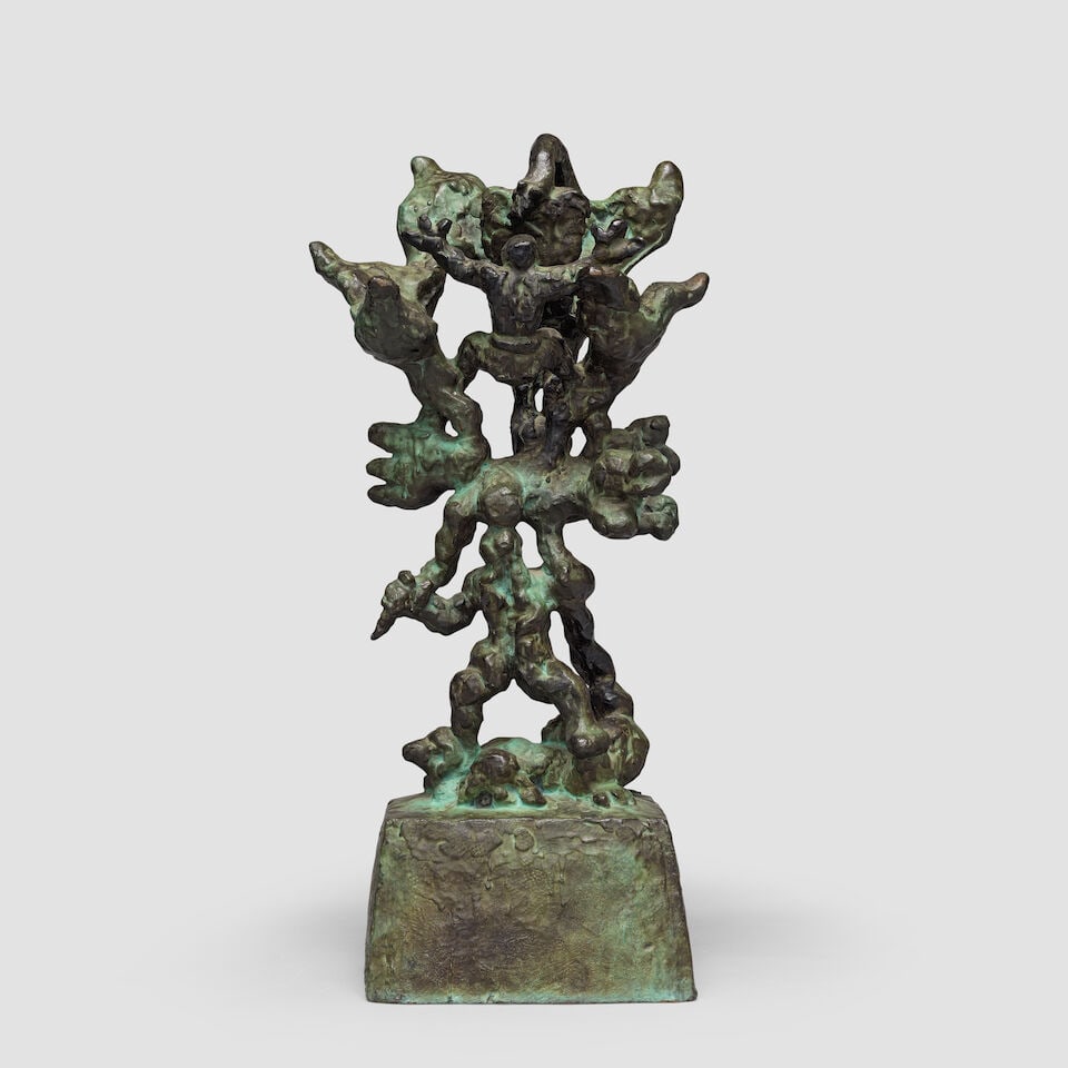 JACQUES LIPCHITZ (1891-1973) Sketch for Our Tree of Life VII (Conceived in 1971-1972, this bronz... (1 of 5)