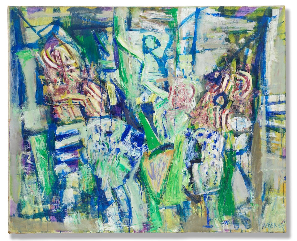 WILFRID MOSER (1914-1997) Concierge (Painted in 1963) (1 of 2)