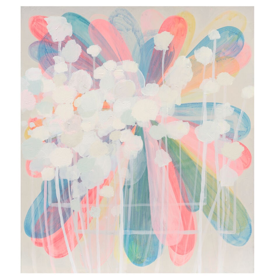 PHOEBE UNWIN (B. 1979) Pastel Sentences (Painted in 2007) (1 of 3)