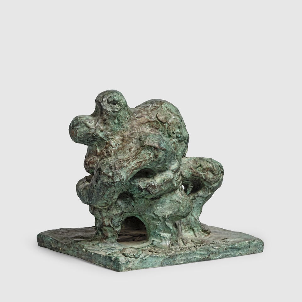 JACQUES LIPCHITZ (1891-1973) The Lovers (Conceived in 1934, this bronze version cast by the Mode... - 4