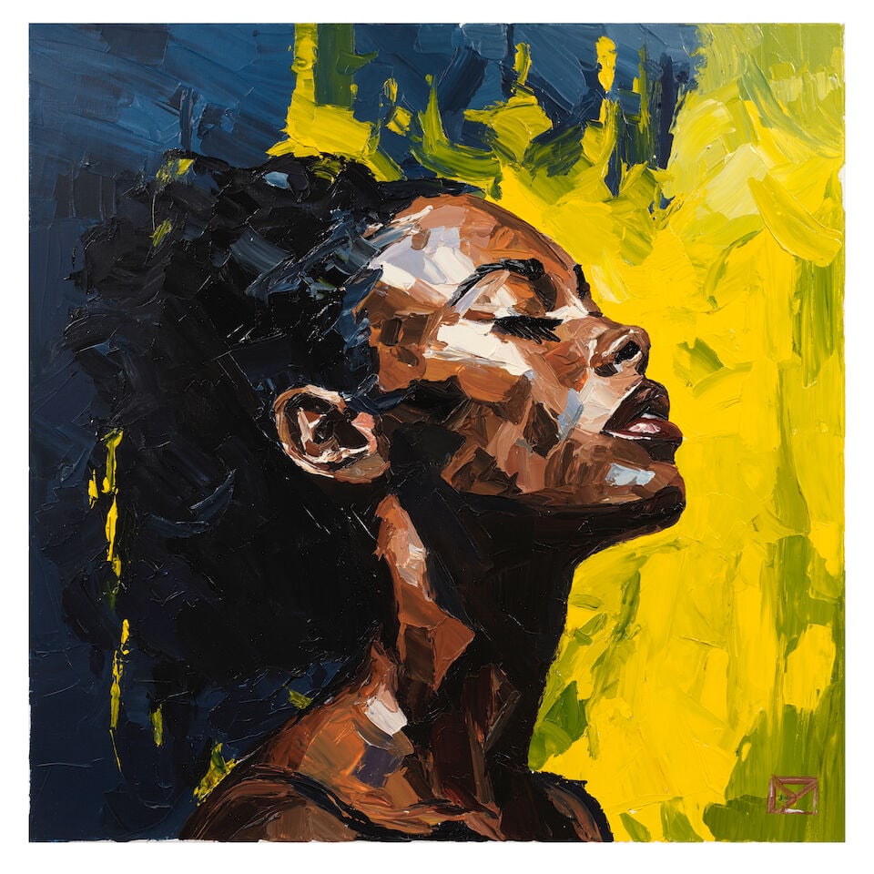 ZARA MUSE (B. 1971) Alya (Painted in 2023) (1 of 3)