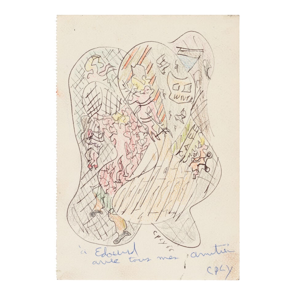 WILLIAM NELSON COPLEY (1919-1996) Untitled (Executed in 1956) (1 of 2)