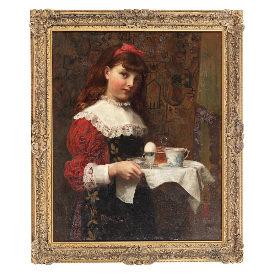 James N. Lee (British, 19th Century) The breakfast tray - 2