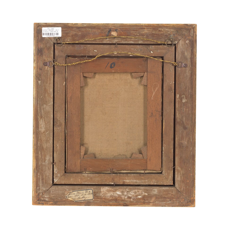 Attributed to Thomas Cooley (British, 1795-1872) Portrait of Louise Maria Dix, born 1831 - 3