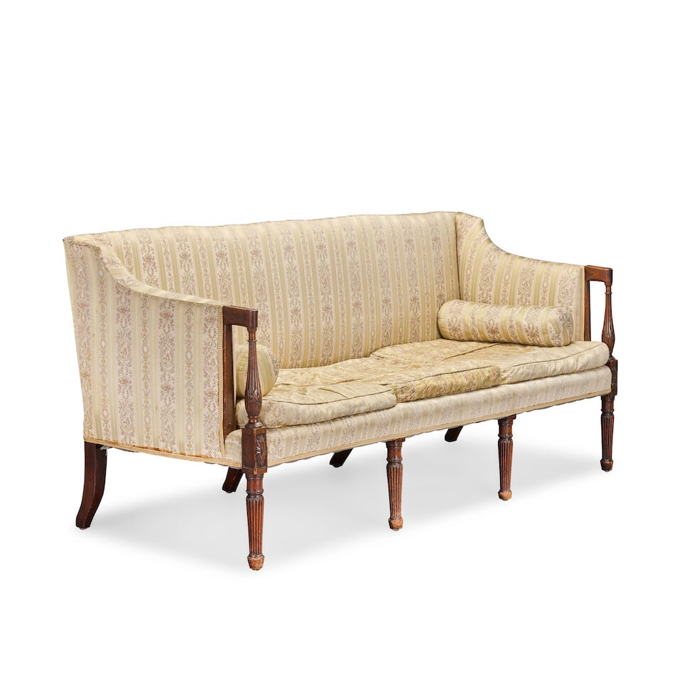 A Regency mahogany sofa 1805-1820 (1 of 4)