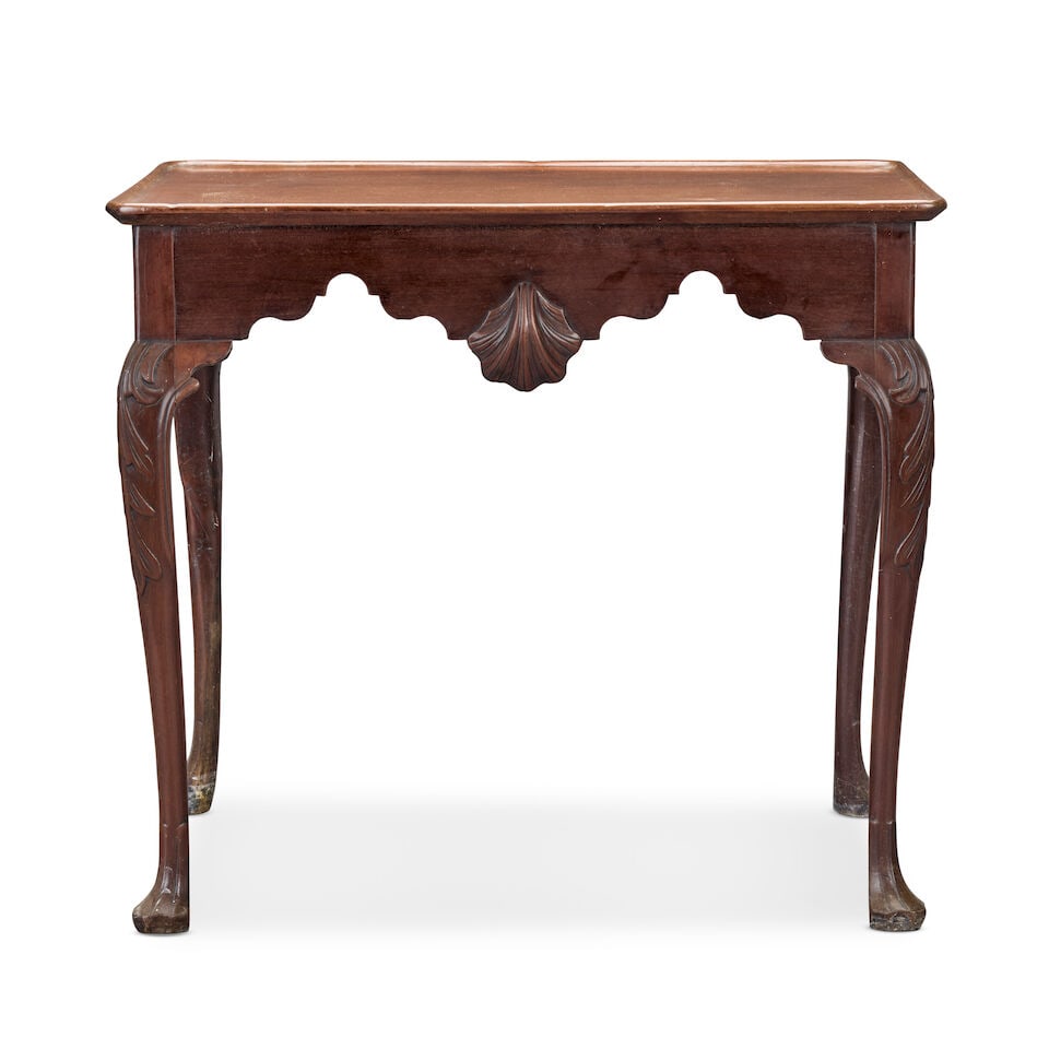 An Irish George III mahogany silver table Circa 1760 (1 of 3)